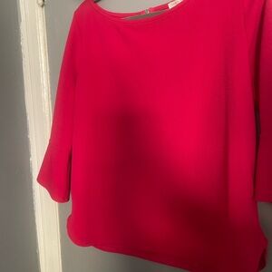 Green Envelope Fuchsia Blouse